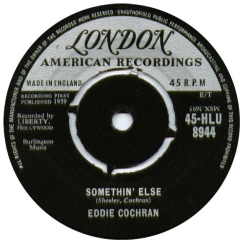 Vinyl / Eddie Cochran - Somethin' Else
