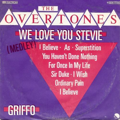 Vinyl / The Overtones (10) - We Love You Stevie (Medley)