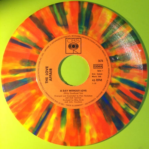 Vinyl / The Love Affair - A Day Without Love