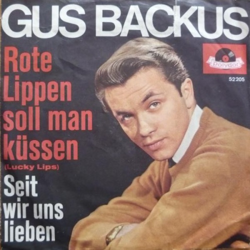 Vinyl / Gus Backus - Rote Lippen Soll Man Küssen