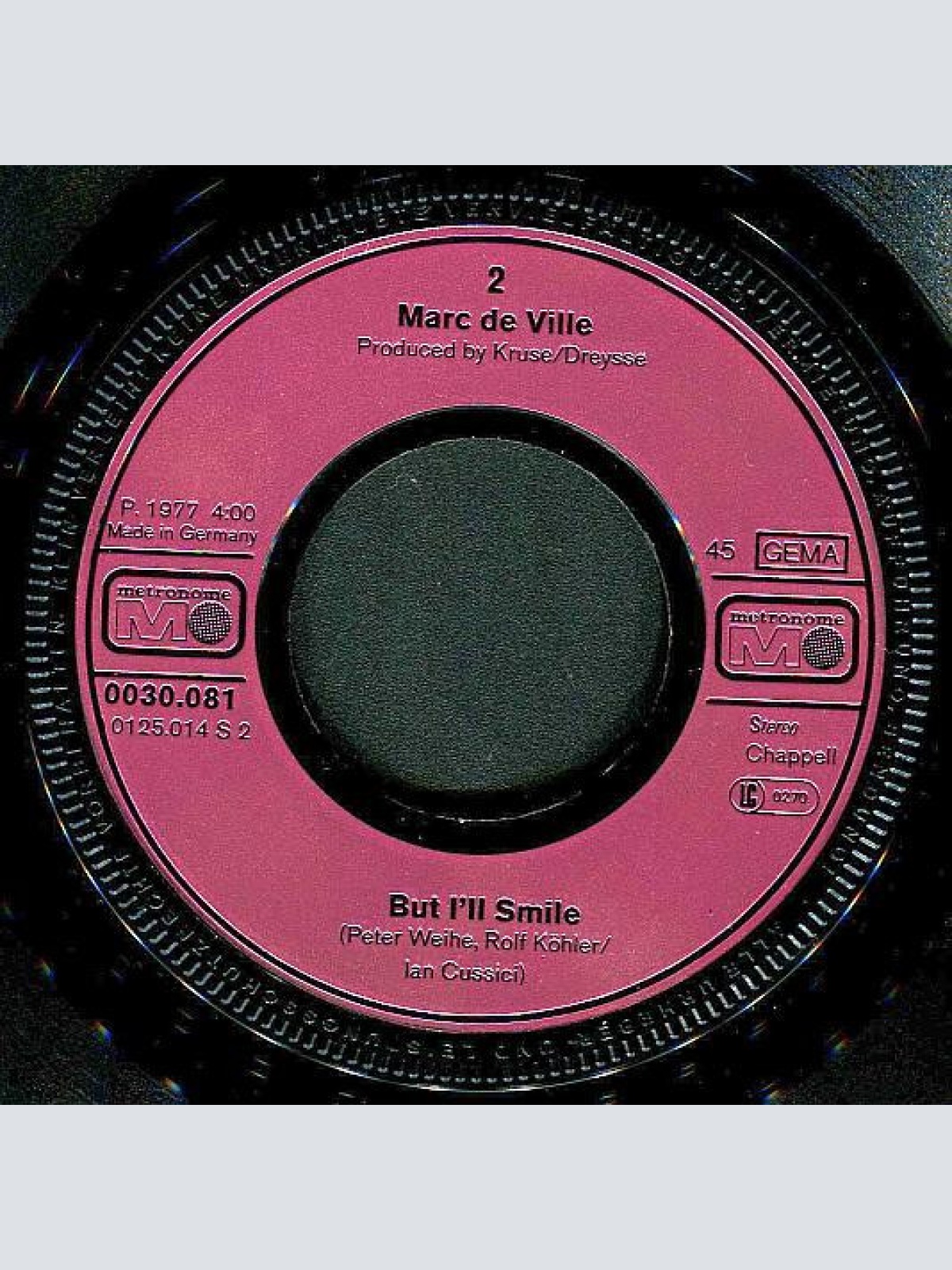 Vinyl / Marc de Ville - Annie