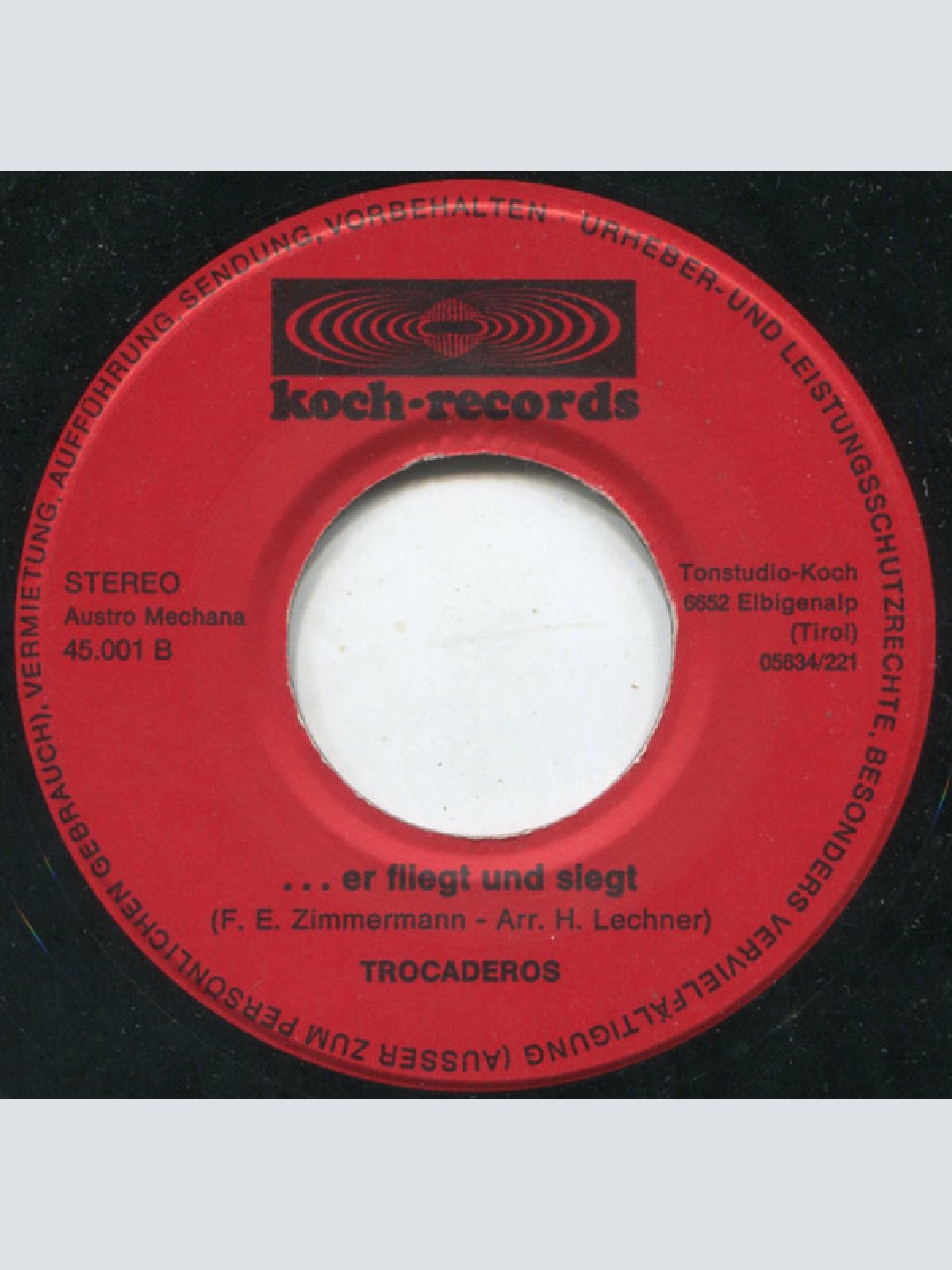 Vinyl / Toni Innauer, 4 Trocaderos* - Der Schanzentoni