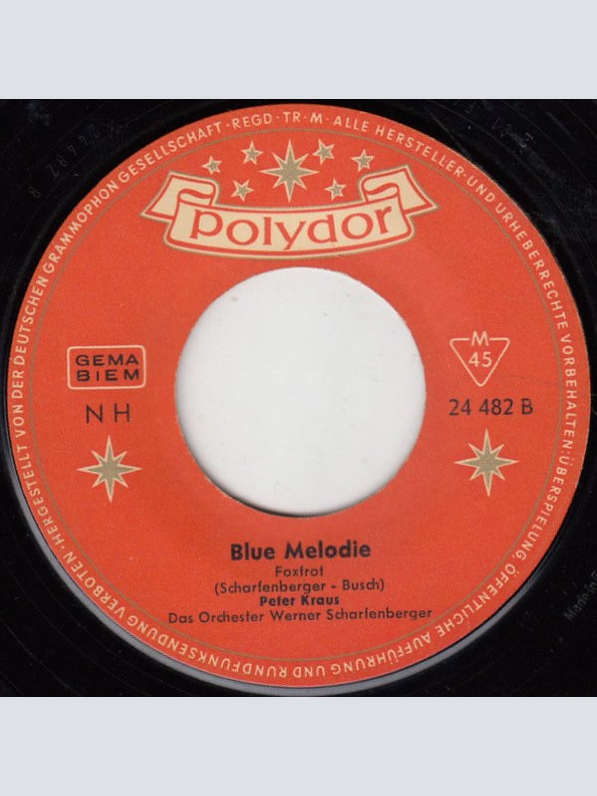 Vinyl / Peter Kraus - Solo Tu