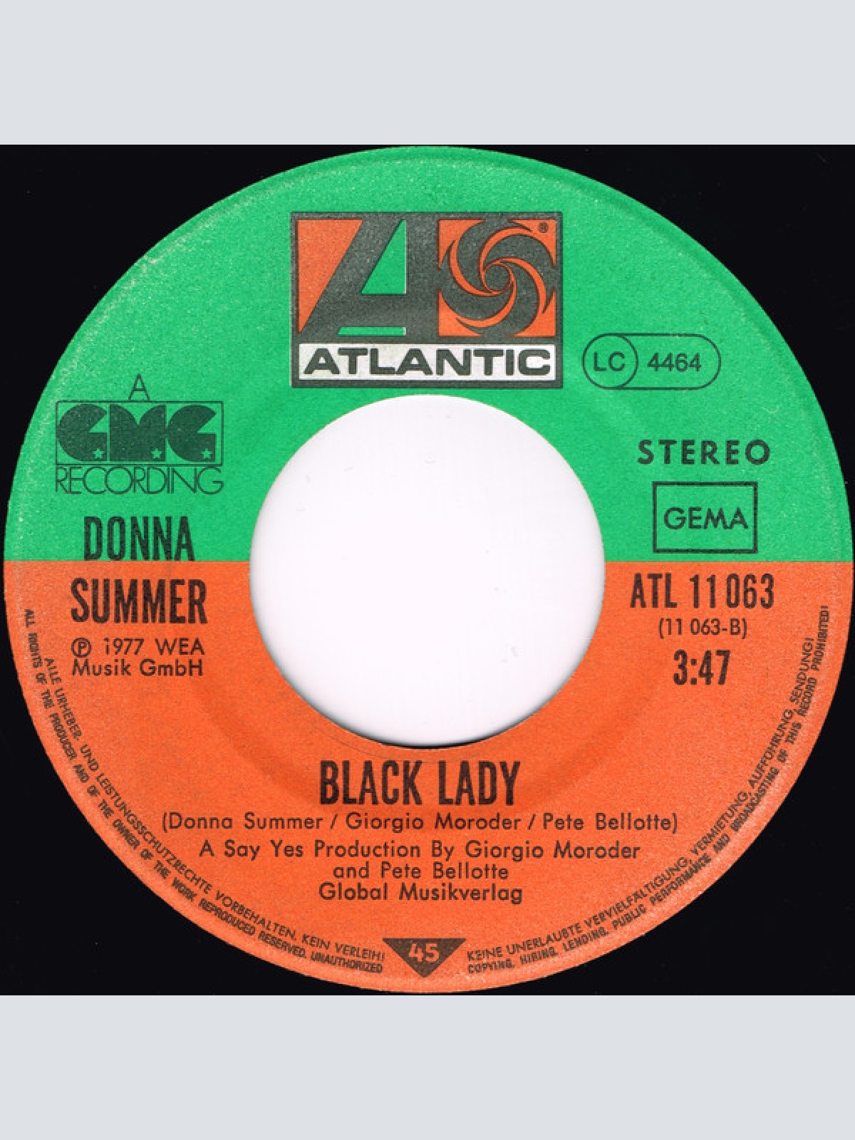 Vinyl / Donna Summer - Love's Unkind