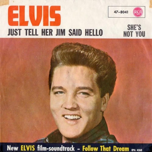 Vinyl / Elvis* - Just Tell Her Jim Said Hello / She's Not You
