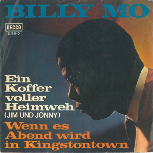 Vinyl / Billy Mo - Ein Koffer Voller Heimweh  (Jim Und Jonny) / Wenn Es Abend Wird In Kingstontown