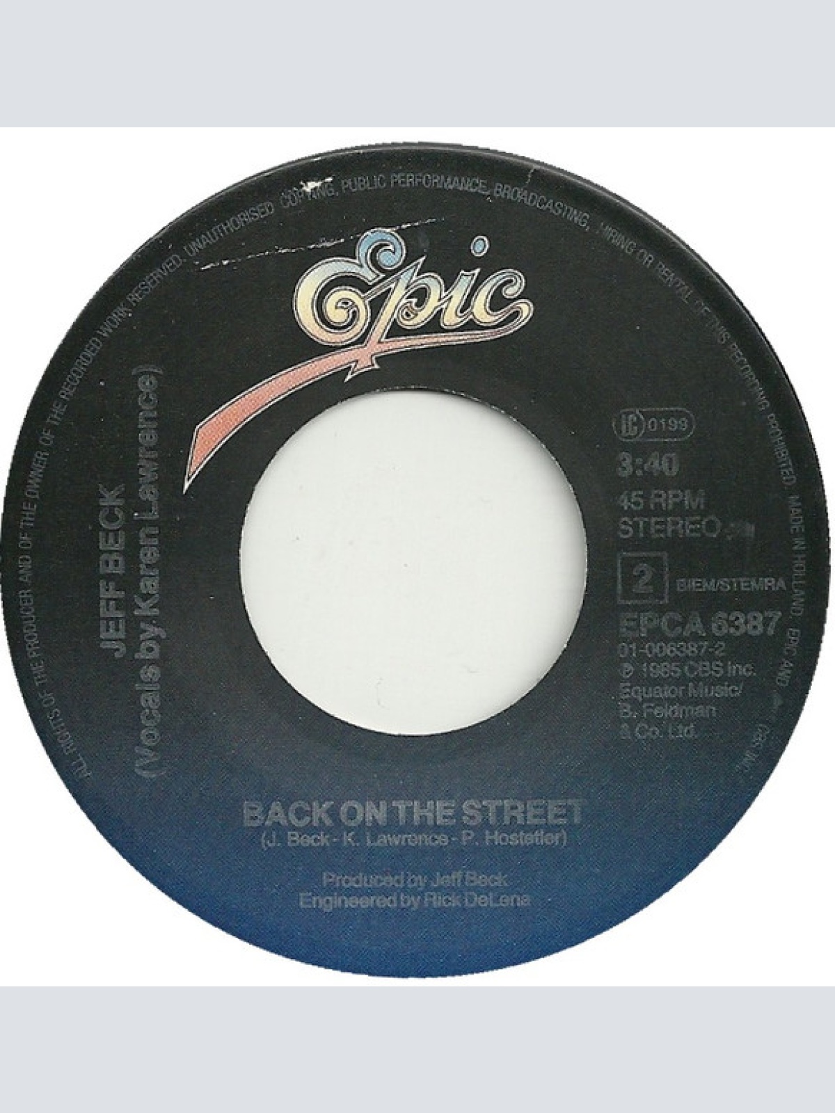 Vinyl / Jeff Beck And Rod Stewart - People Get Ready