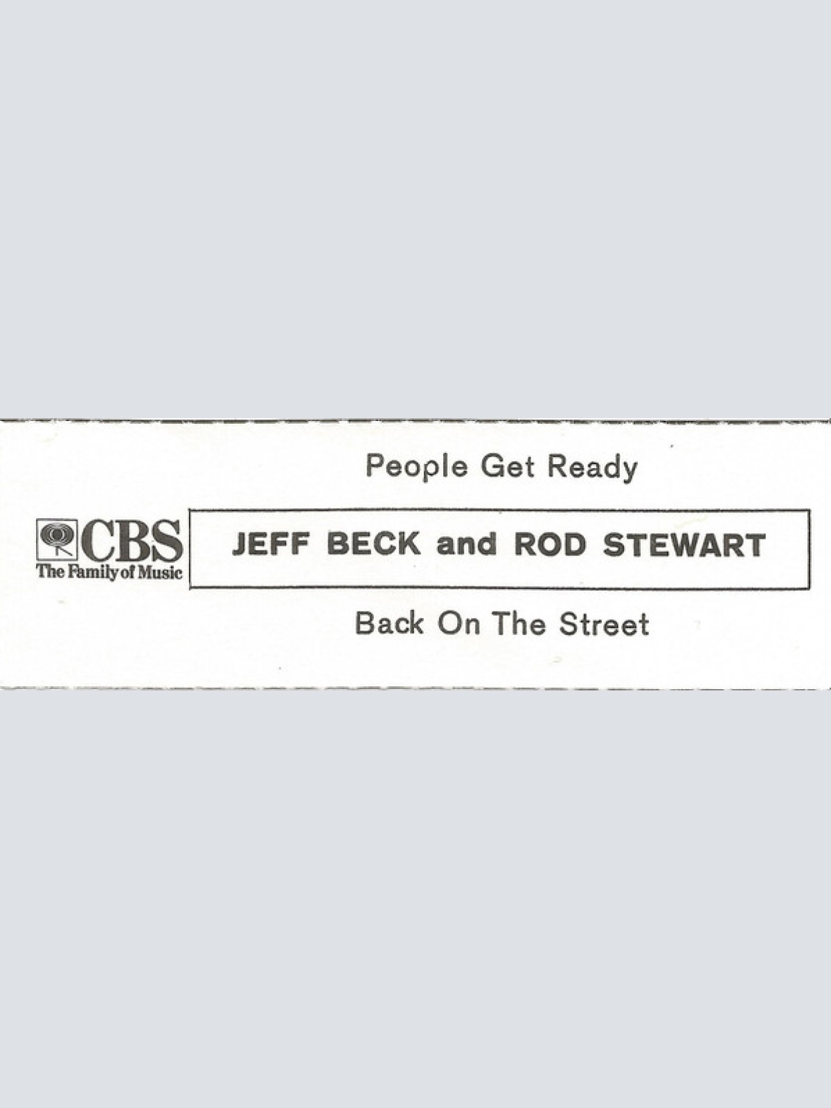 Vinyl / Jeff Beck And Rod Stewart - People Get Ready