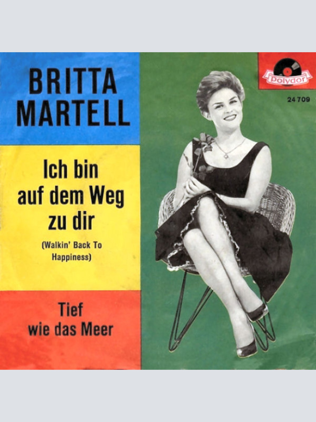 Vinyl / Britta Martell - Ich Bin Auf Dem Weg Zu Dir