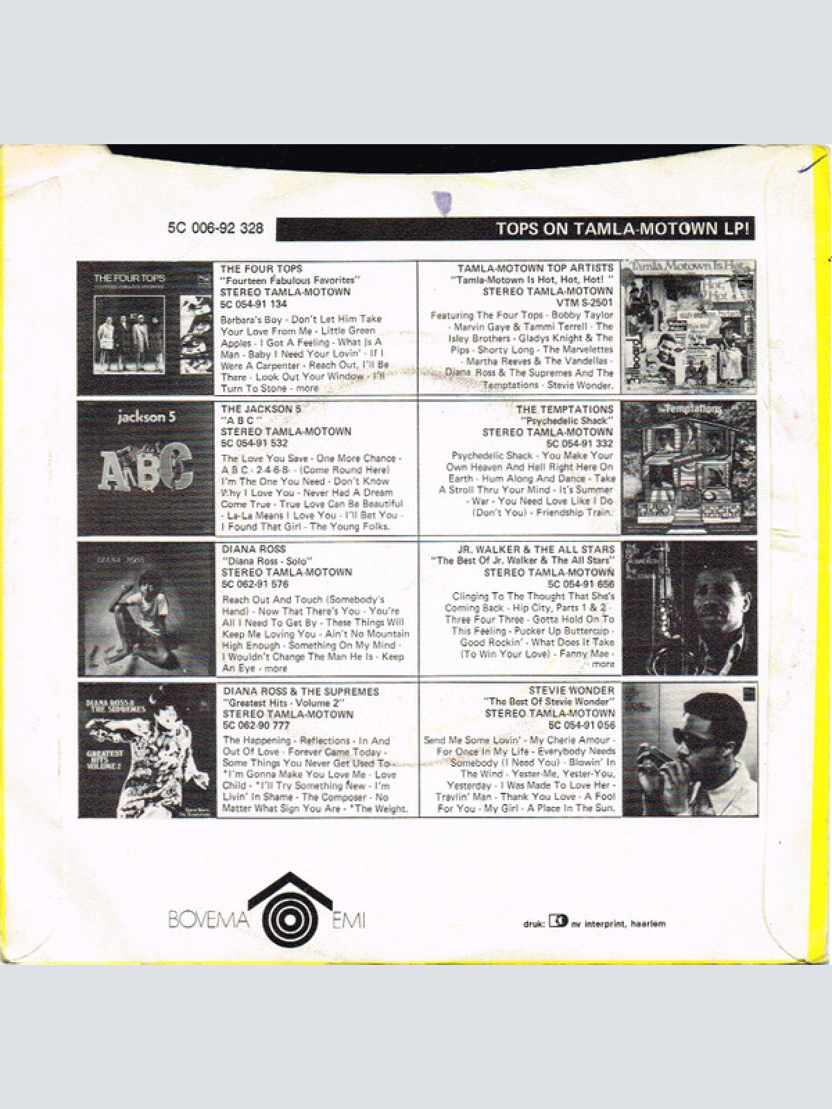 Vinyl / The Supremes & Four Tops - A Taste Of Honey