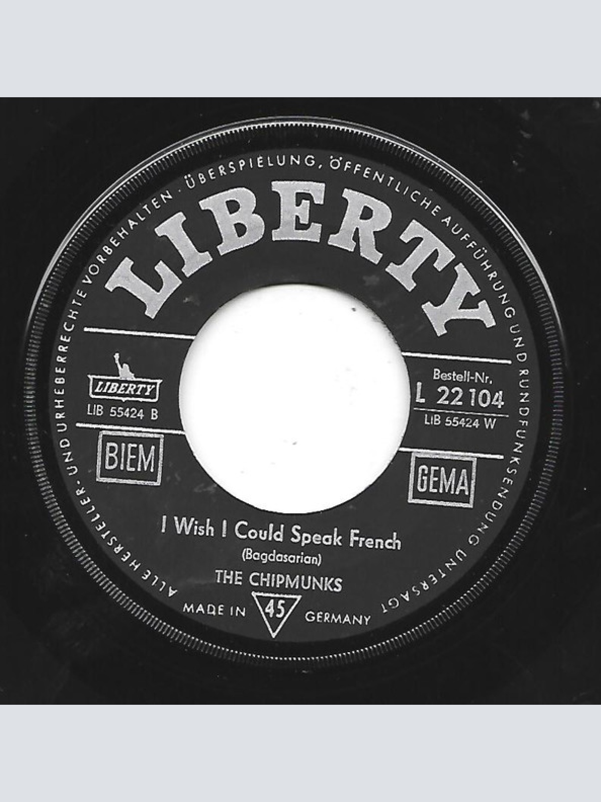 Vinyl / The Chipmunks - Enten Twist