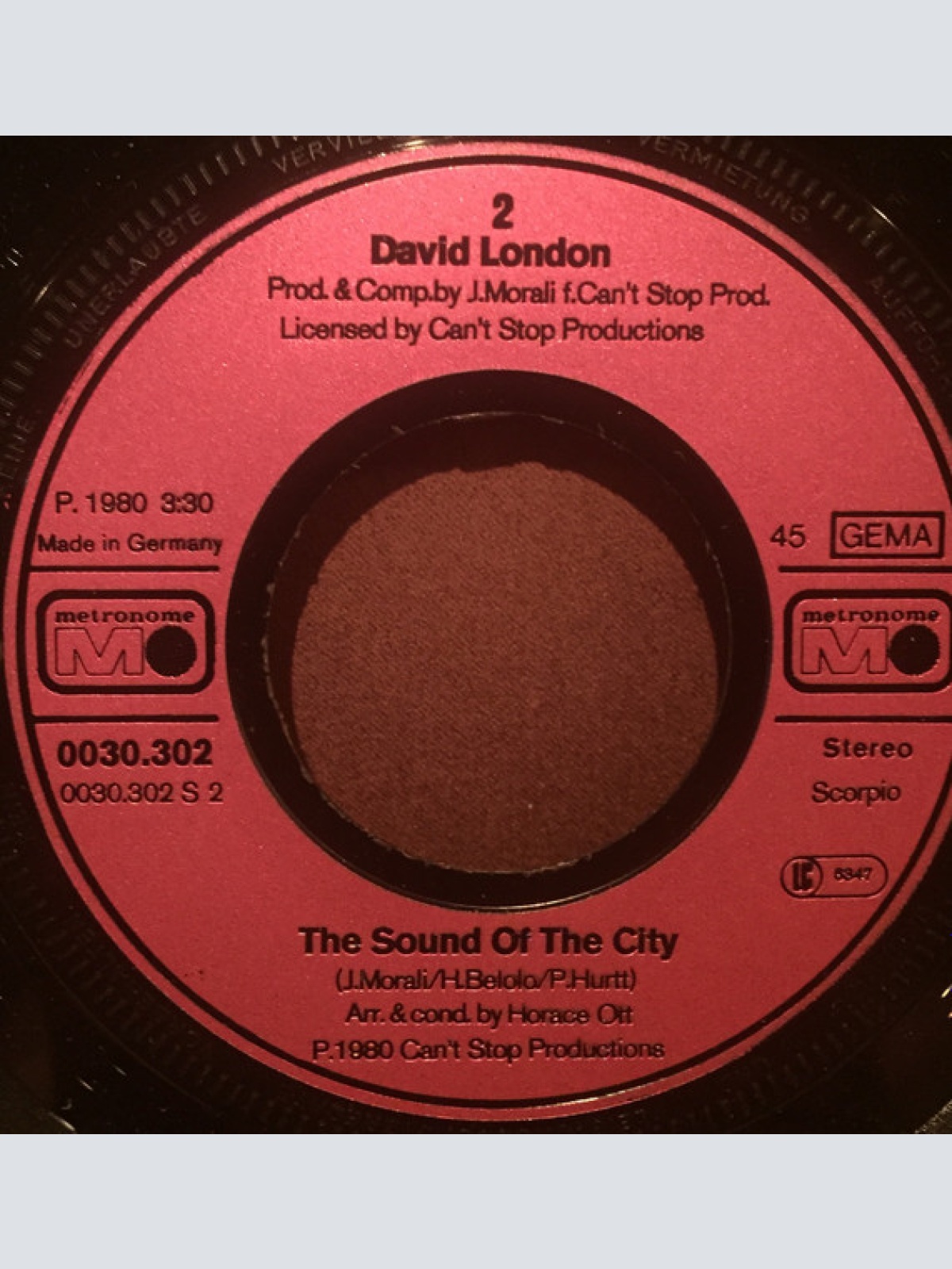 Vinyl / David London - Samantha
