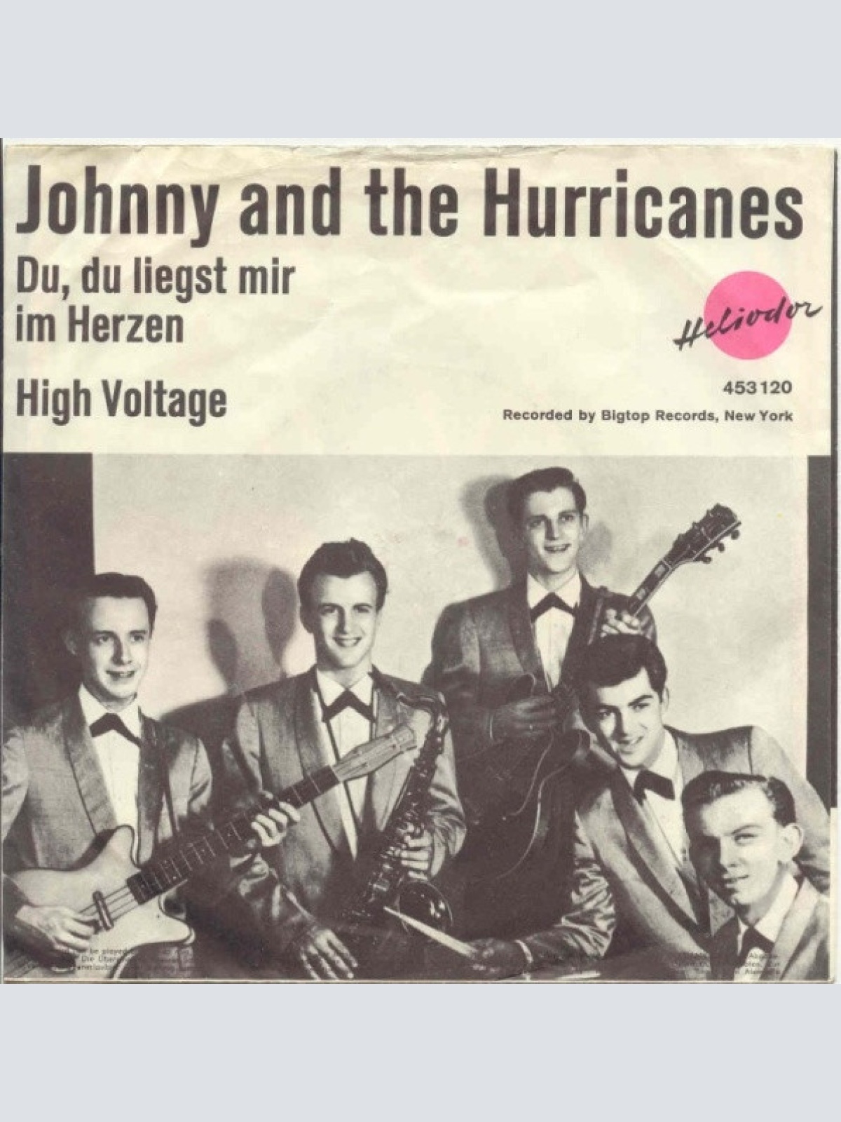 Vinyl / Johnny And The Hurricanes - Du, Du Liegst Mir Im Herzen