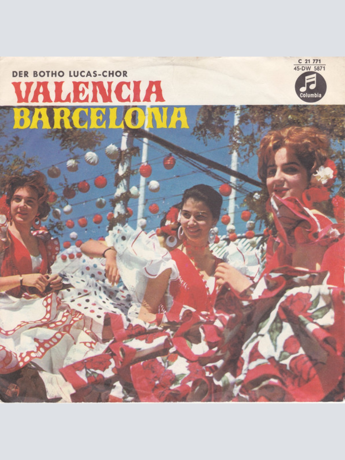 Vinyl / Der Botho Lucas-Chor* - Valencia / Barcelona