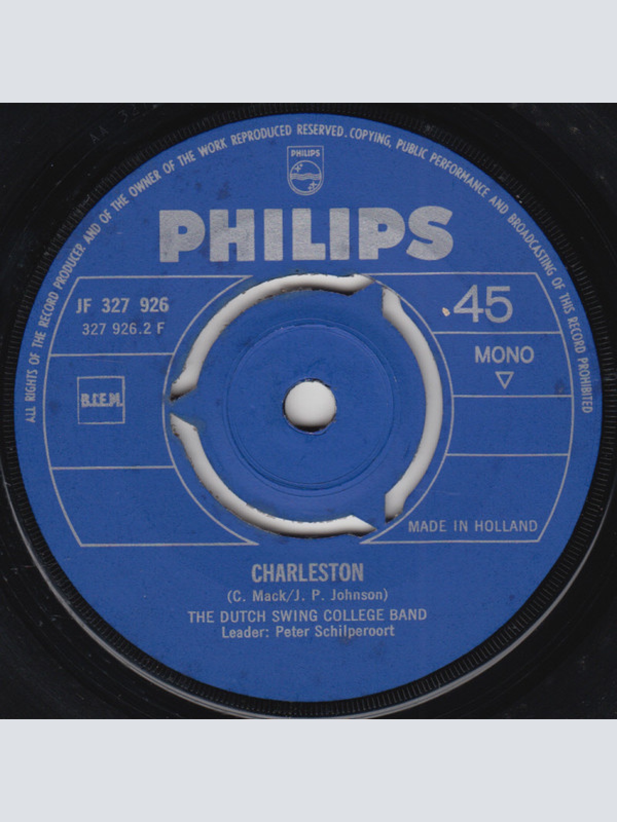 Vinyl / The Dutch Swing College Band - A Walk In The Black Forest / Charleston