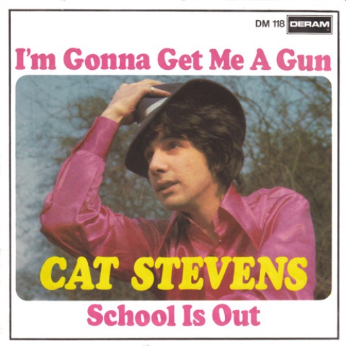 Vinyl / Cat Stevens - I'm Gonna Get Me A Gun / School Is Out
