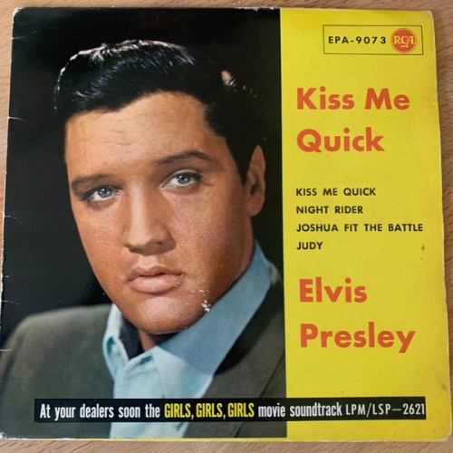Vinyl / Elvis Presley - Kiss Me Quick