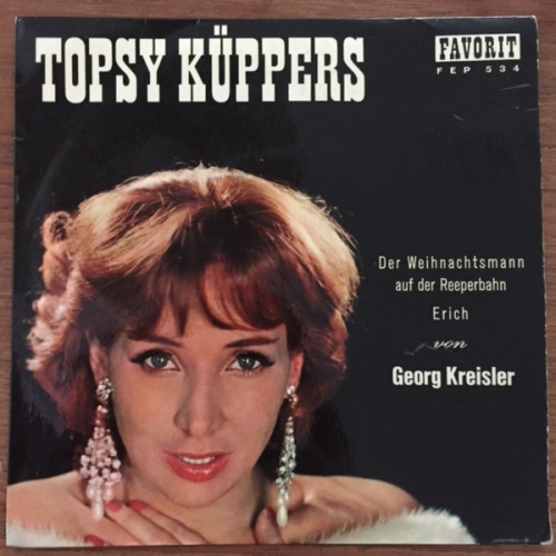 Vinyl / Topsy Küppers - Der Weihnachtsmann Auf Der Reeperbahn / Erich