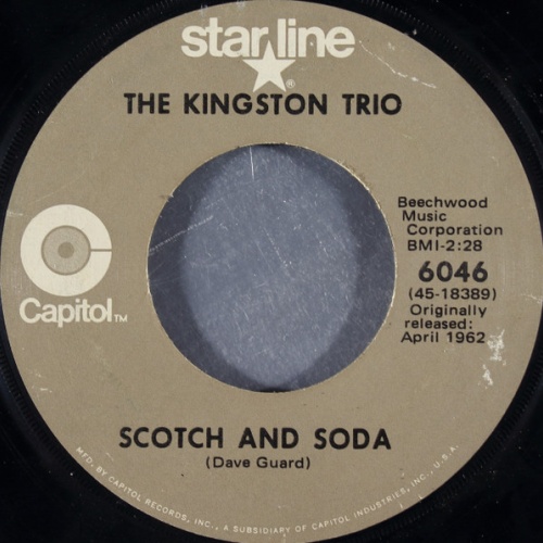 Vinyl / The Kingston Trio* - Scotch And Soda