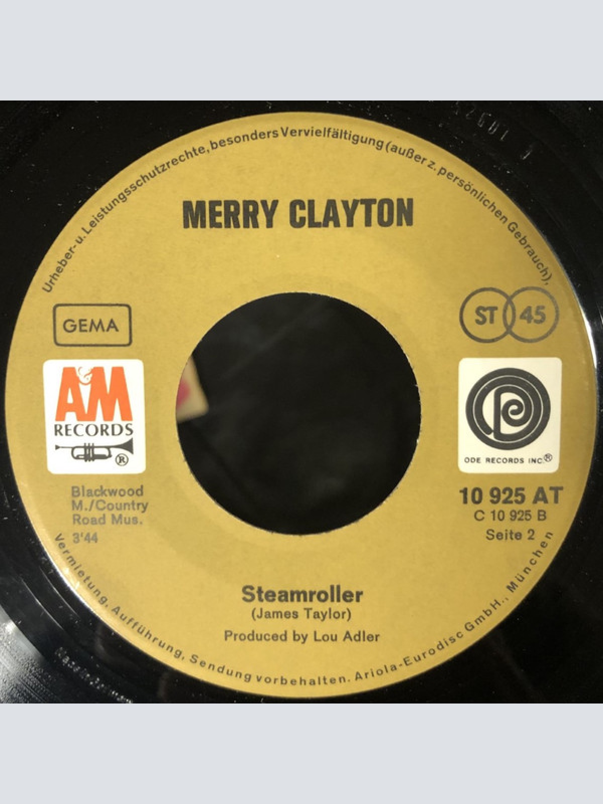 Vinyl / Merry Clayton - After All This Time / Steamroller