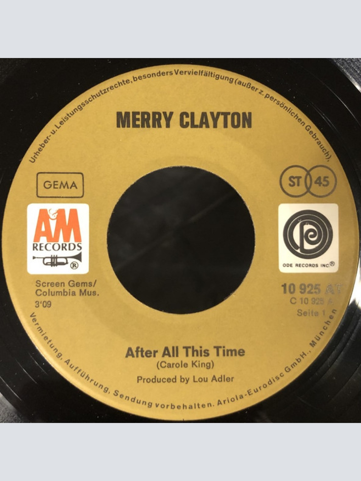 Vinyl / Merry Clayton - After All This Time / Steamroller