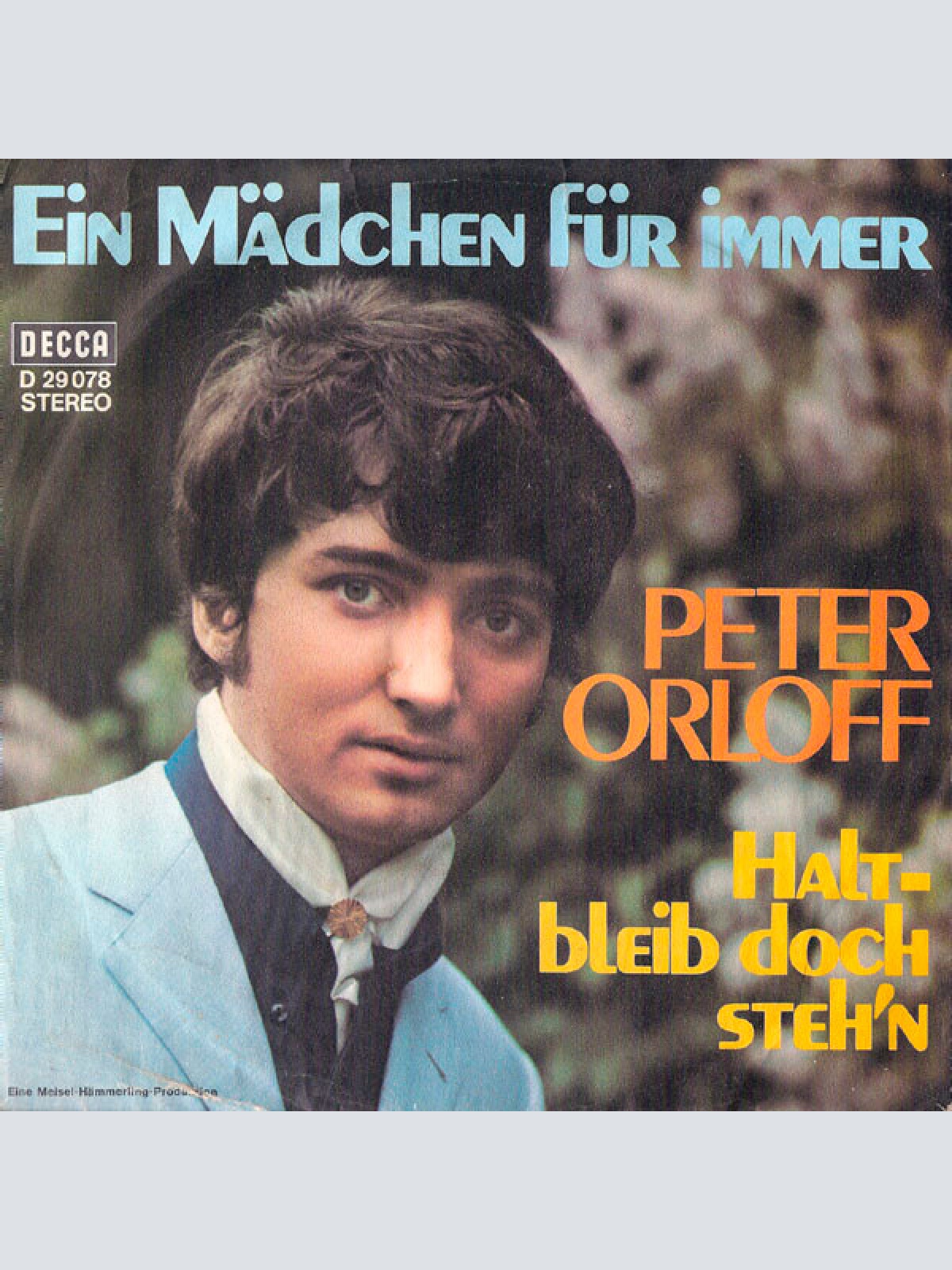 Vinyl / Peter Orloff - Ein Mädchen Für Immer