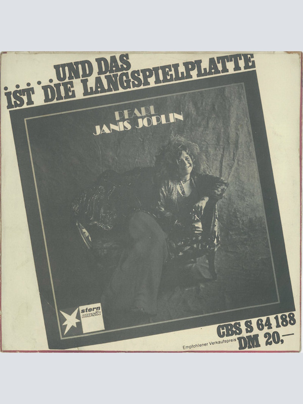 Vinyl / Janis Joplin - Cry Baby