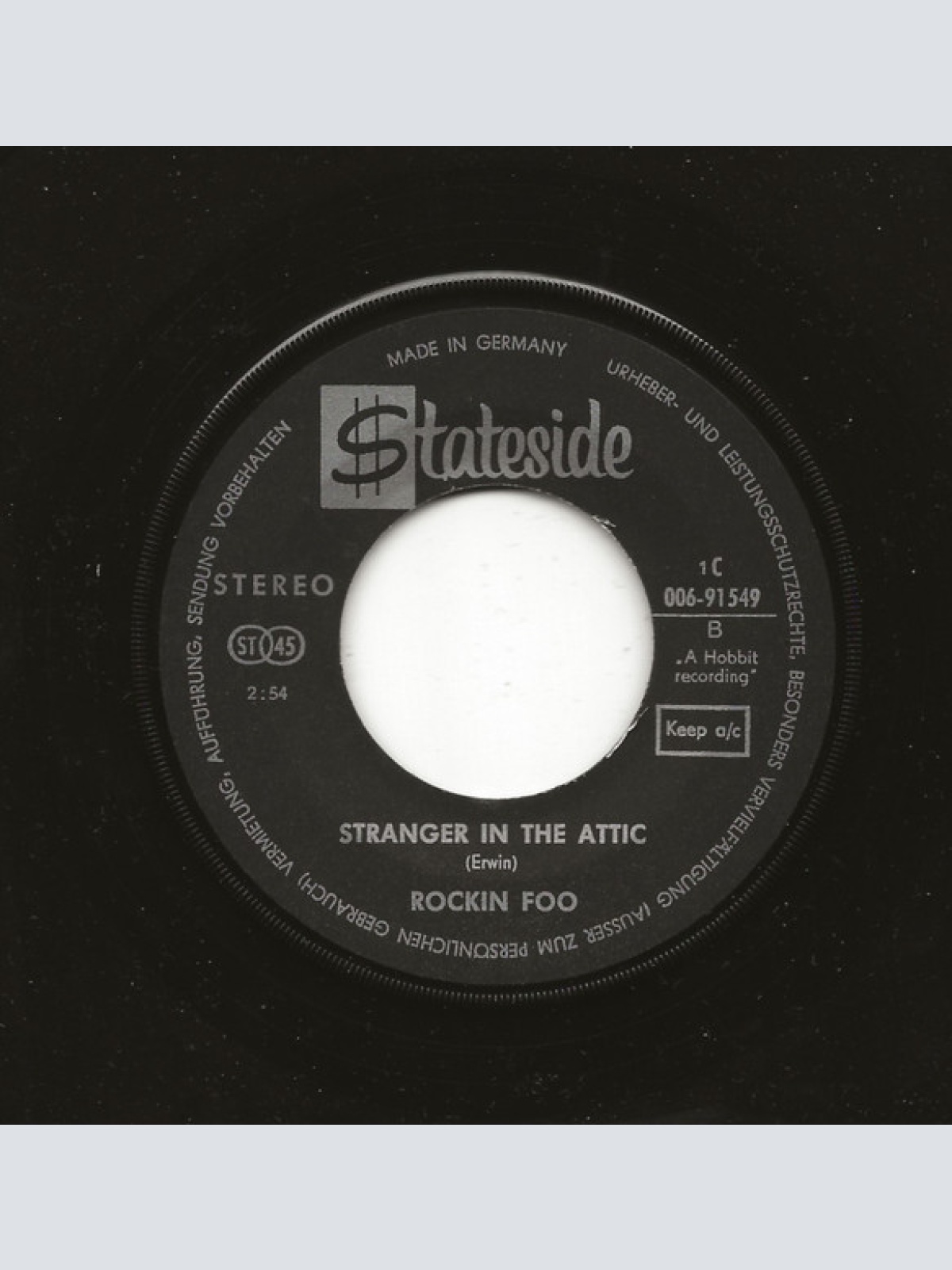 Vinyl / Rockin Foo* - Rochester River