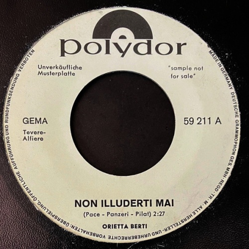 Vinyl / Orietta Berti - Non Illuderti Mai