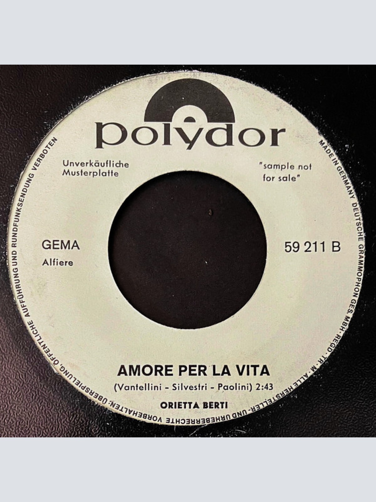 Vinyl / Orietta Berti - Non Illuderti Mai