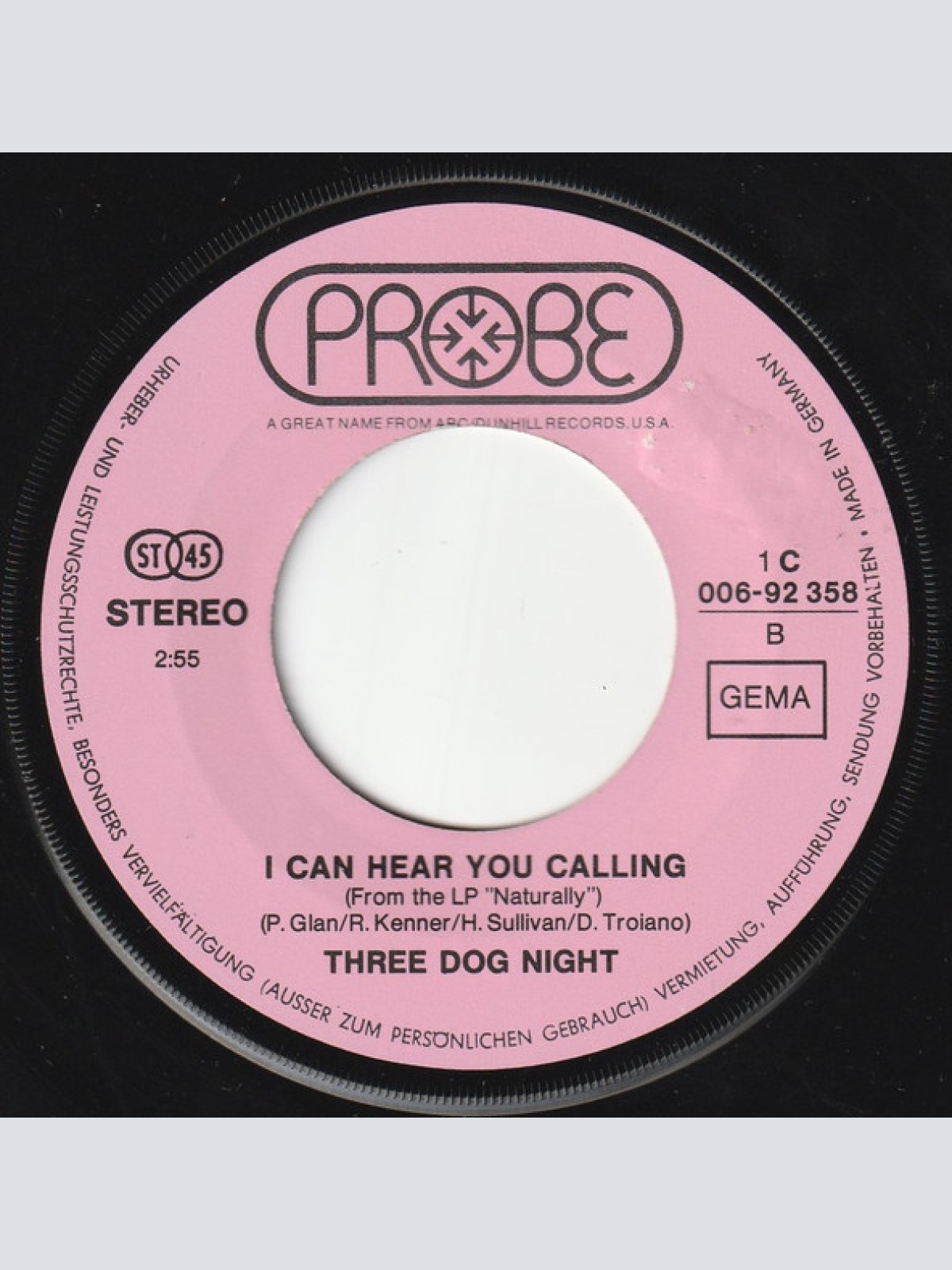 Vinyl / Three Dog Night - Joy To The World