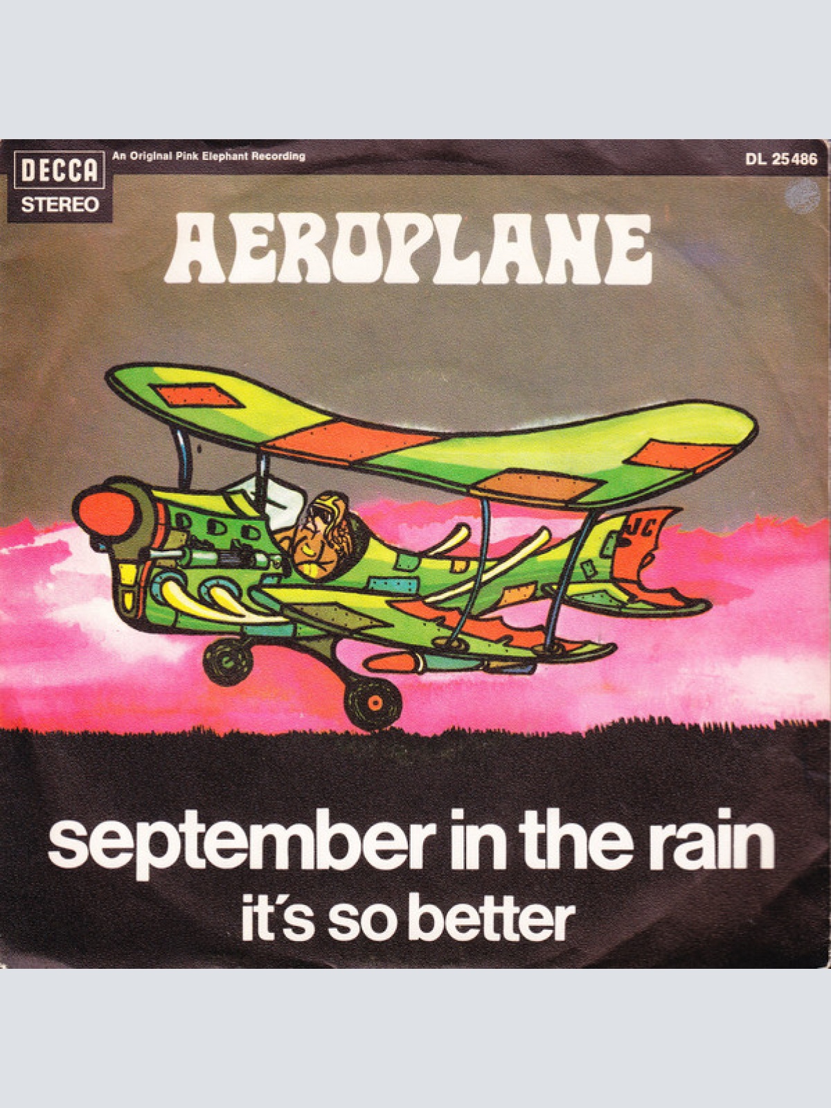 Vinyl / Aeroplane (3) - September In The Rain / It's So Better