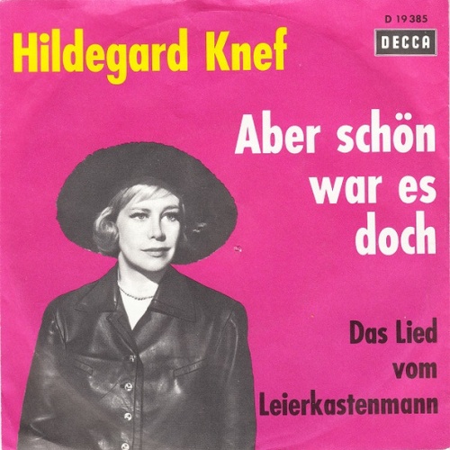 Vinyl / Hildegard Knef - Aber Schön War Es Doch