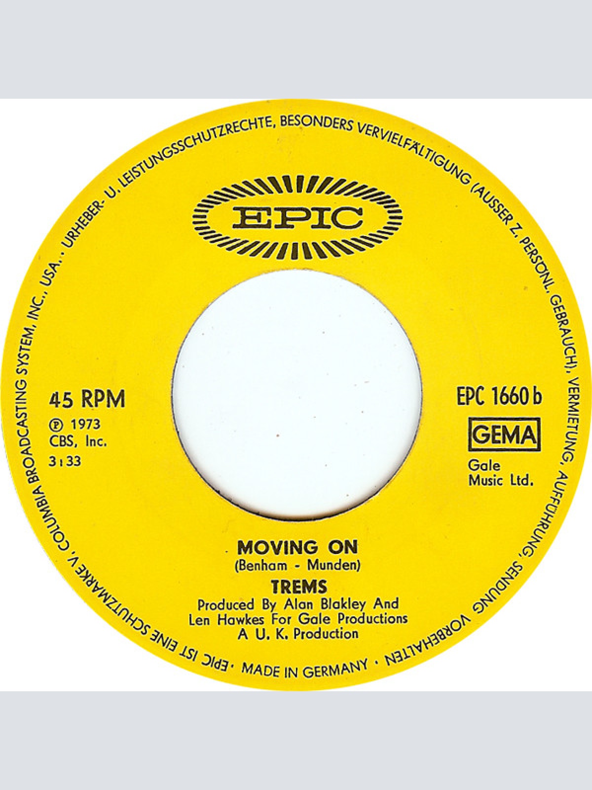 Vinyl / Trems* - Make It Break It