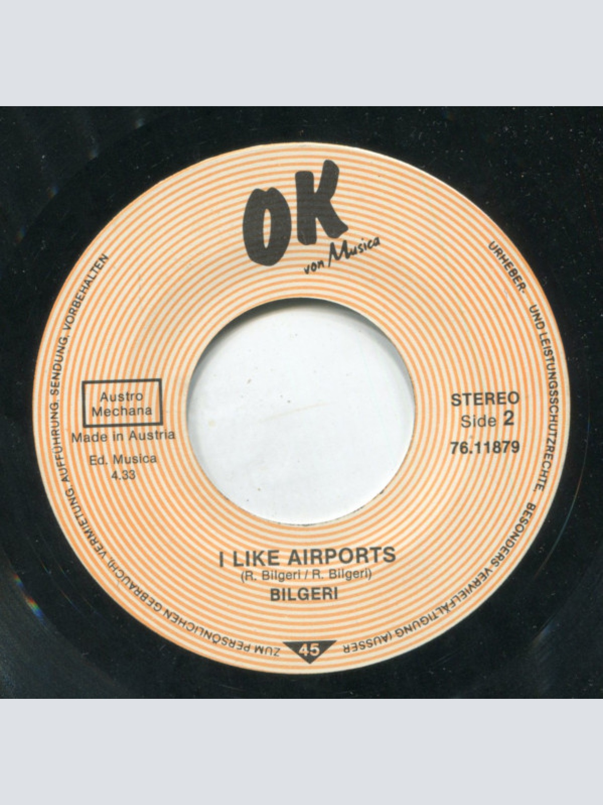 Vinyl / Bilgeri & Judith* - She's A Break Dancer (Body To Body)