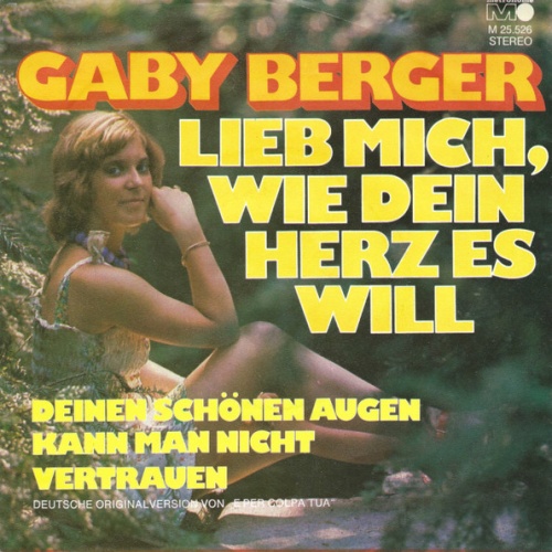 Vinyl / Gaby Berger - Lieb Mich, Wie Dein Herz Es Will
