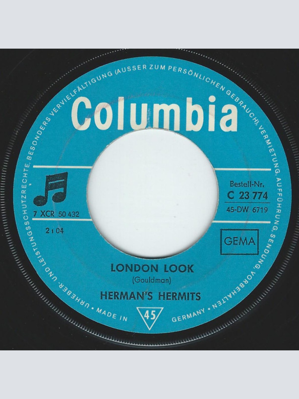 Vinyl / Herman's Hermits - Sleepy Joe / London Look