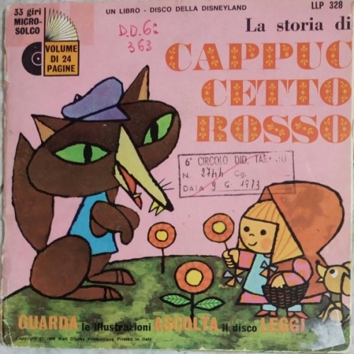Vinyl / Angela Cicorella - La Storia Di Cappuccetto Rosso