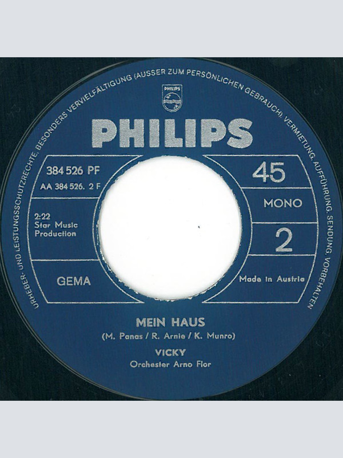 Vinyl / Vicky* - Heut War Premiere / Mein Haus