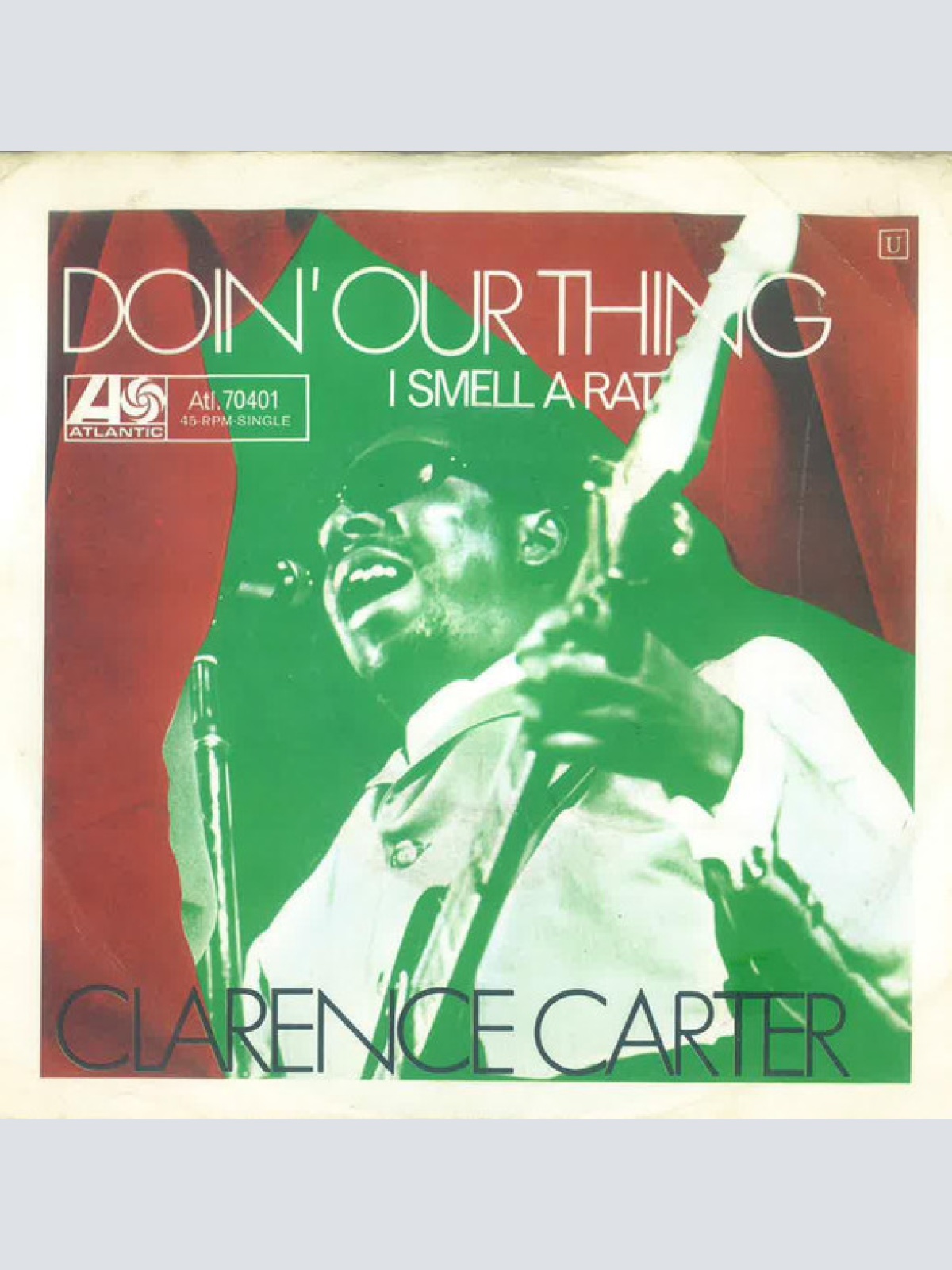 Vinyl / Clarence Carter - Doin' Our Thing / I Smell A Rat