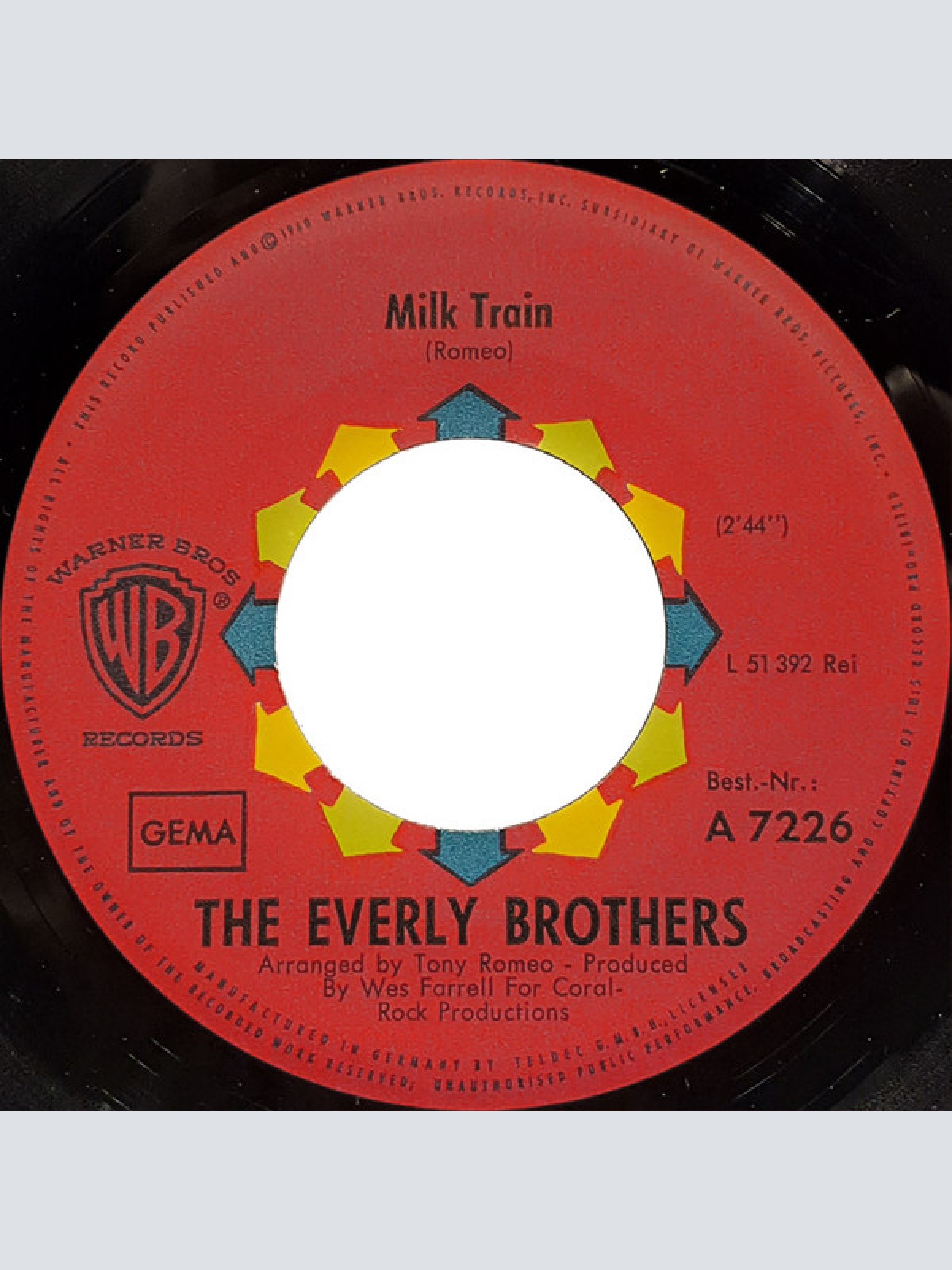 Vinyl / The Everly Brothers* - Milk Train