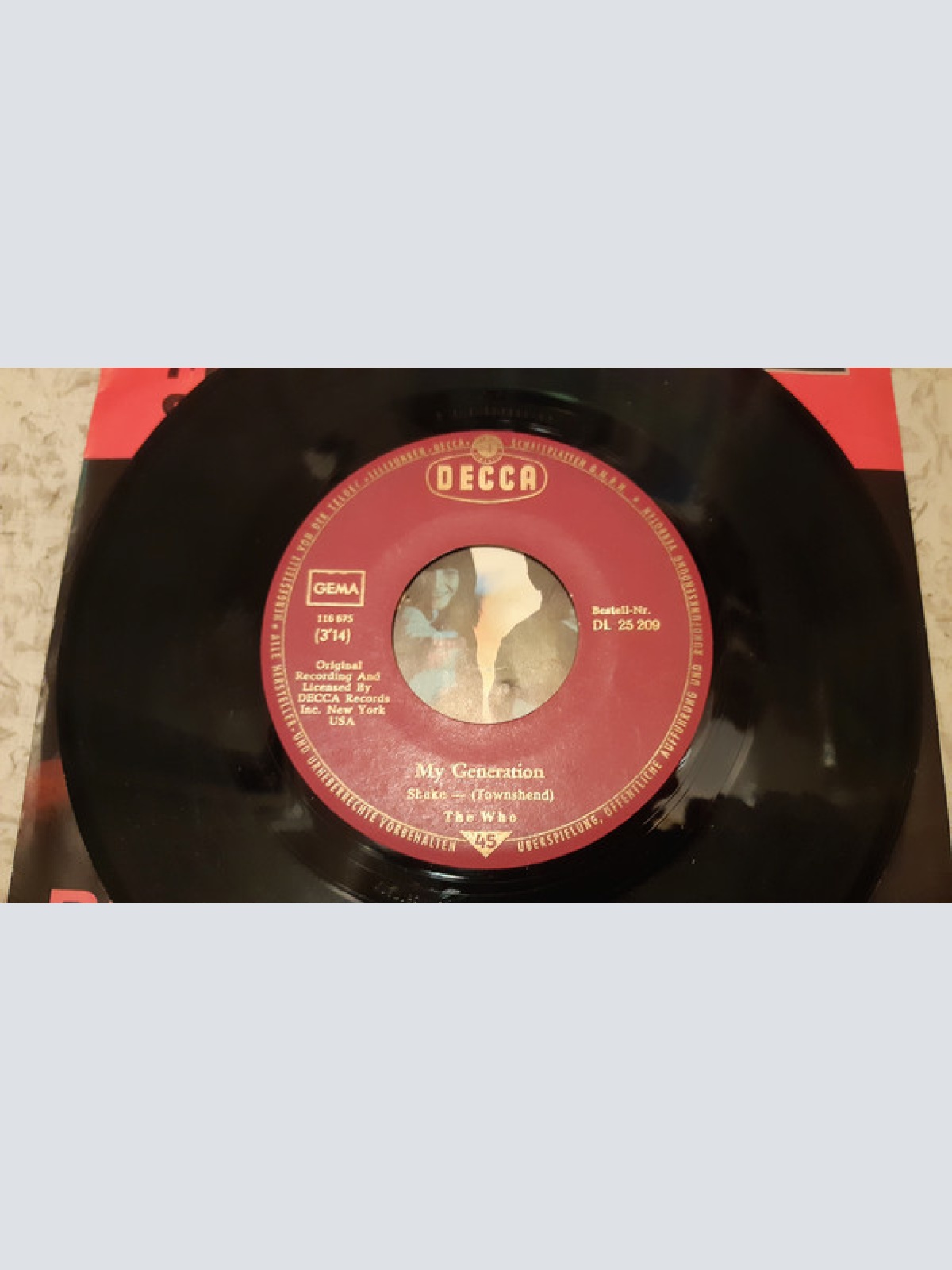 Vinyl / The Who - My Generation / Shout And Shimmy