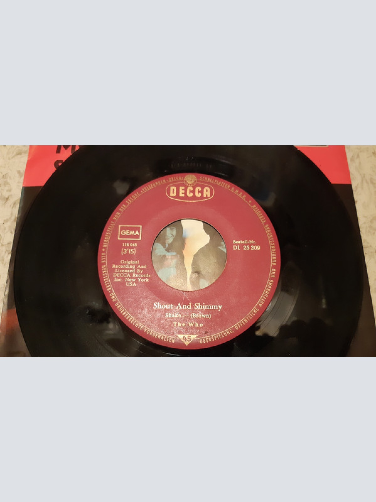 Vinyl / The Who - My Generation / Shout And Shimmy