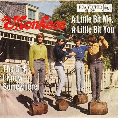Vinyl / The Monkees - A Little Bit Me, A Little Bit You / The Girl I Knew Somewhere
