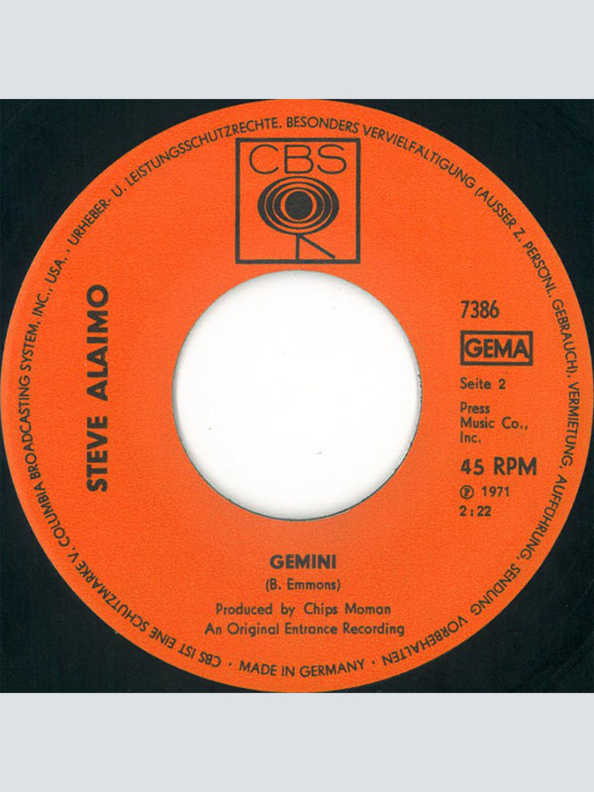 Vinyl / Steve Alaimo - When My Little Girl Is Smiling