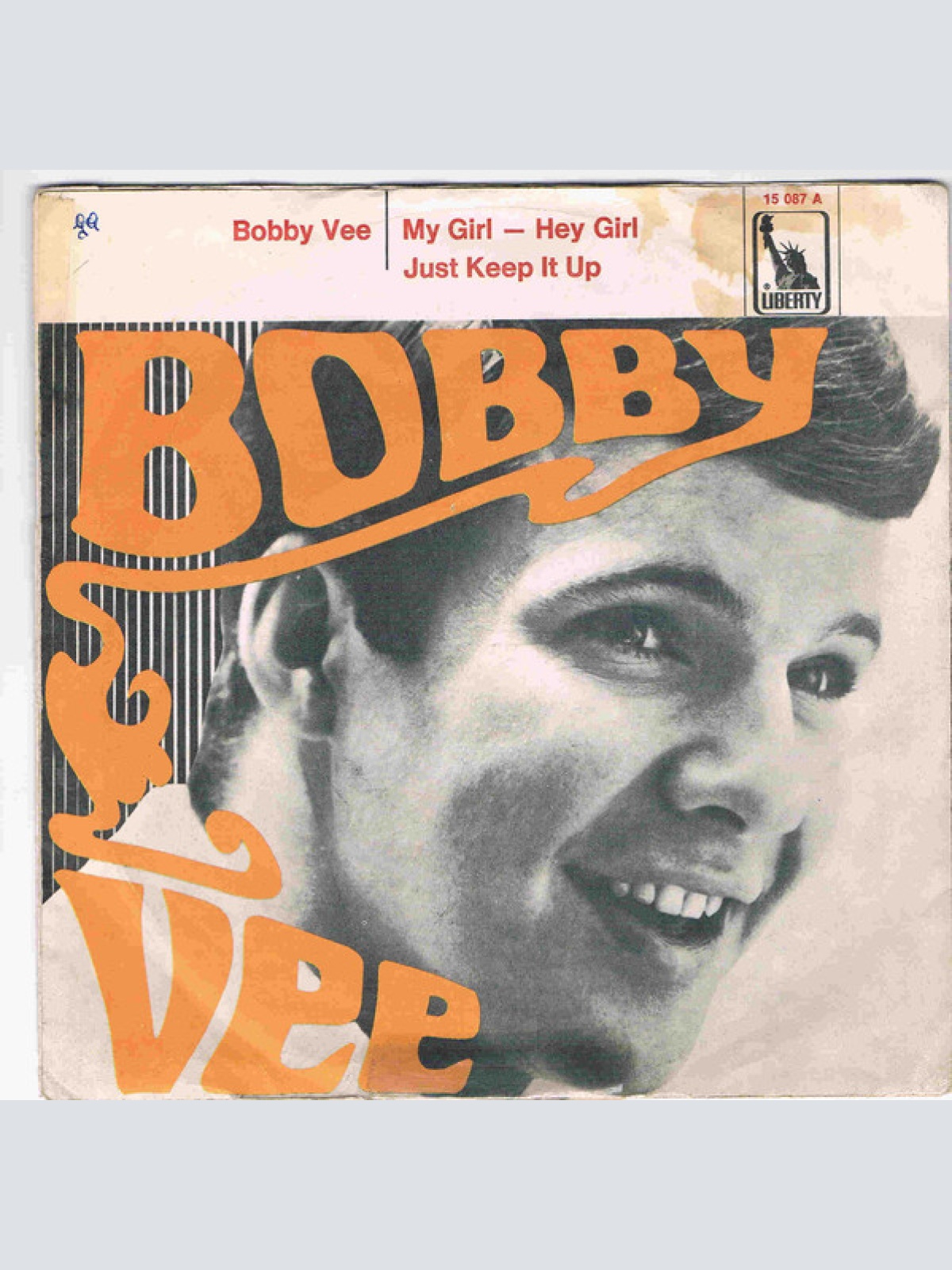 Vinyl / Bobby Vee - My Girl / Hey Girl