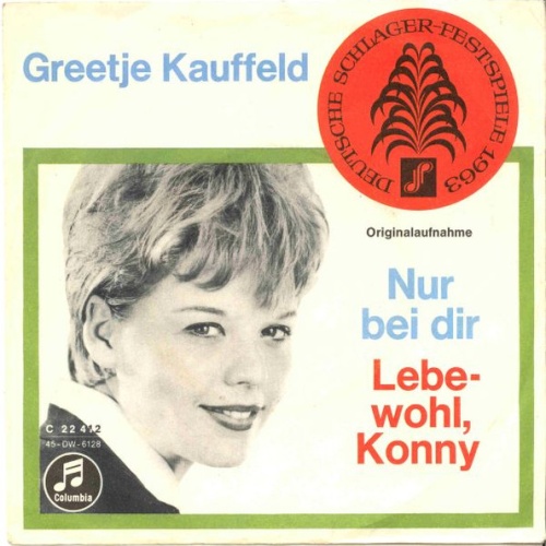 Vinyl / Greetje Kauffeld - Nur Bei Dir / Lebewohl, Konny