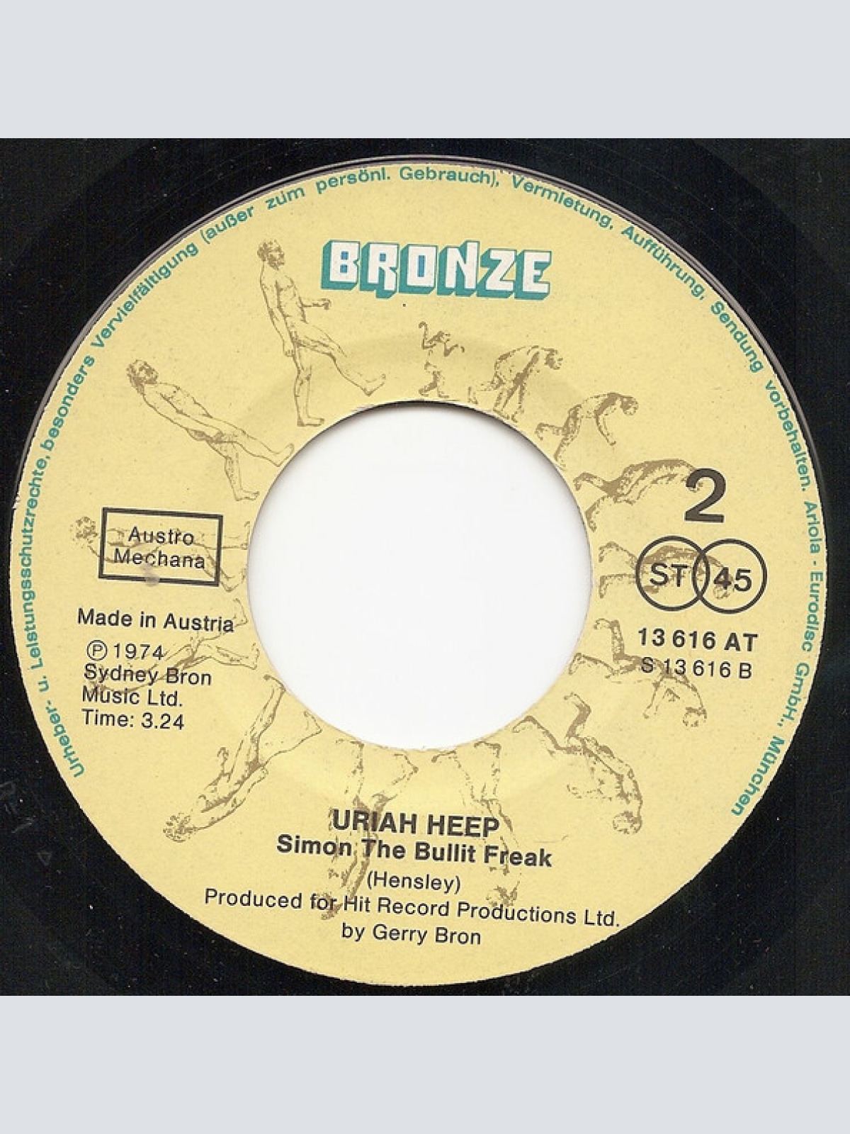 Vinyl / Uriah Heep - Lady In Black