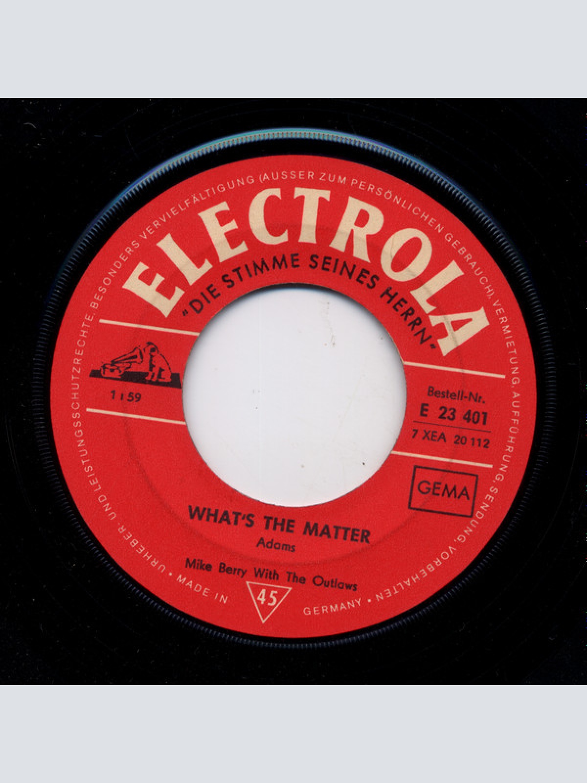 Vinyl / Mike Berry With The Outlaws (3) - Tribute To Buddy Holly