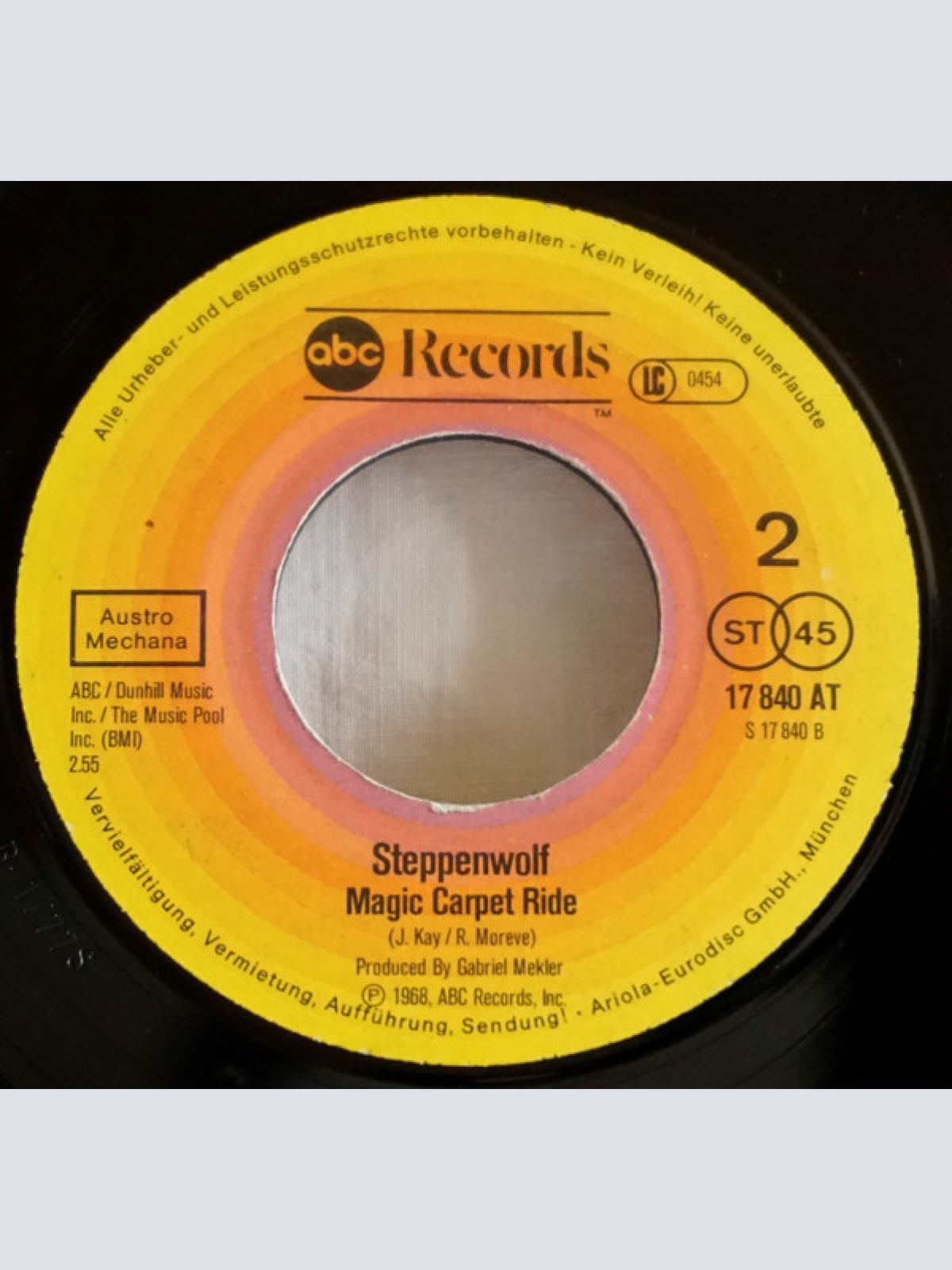 Vinyl / Steppenwolf - Born To Be Wild